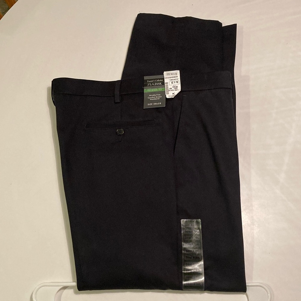 Jos. A. Bank Traveler’s Collection Black Pants
